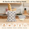 Sourdough Bread Bags & Proofing Bowl Covers, 2 Pack Reusable