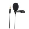 DOITOOL Mini Lapel Mic for Recording 3.5mm Omnidirectional Wireless Microphone