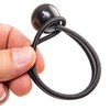 50 Pieces 20cm Length 5mm Rubber Cords Black Rubber Tensioners