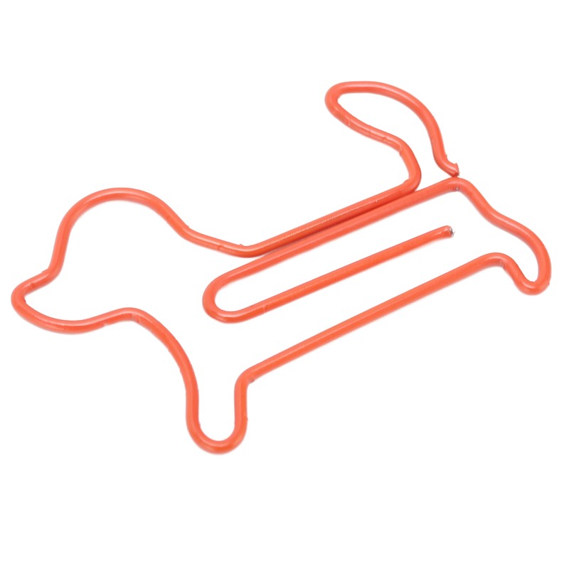 100PCS Paper Clips Cute Cartoon Irregular Shape Paper Clip for