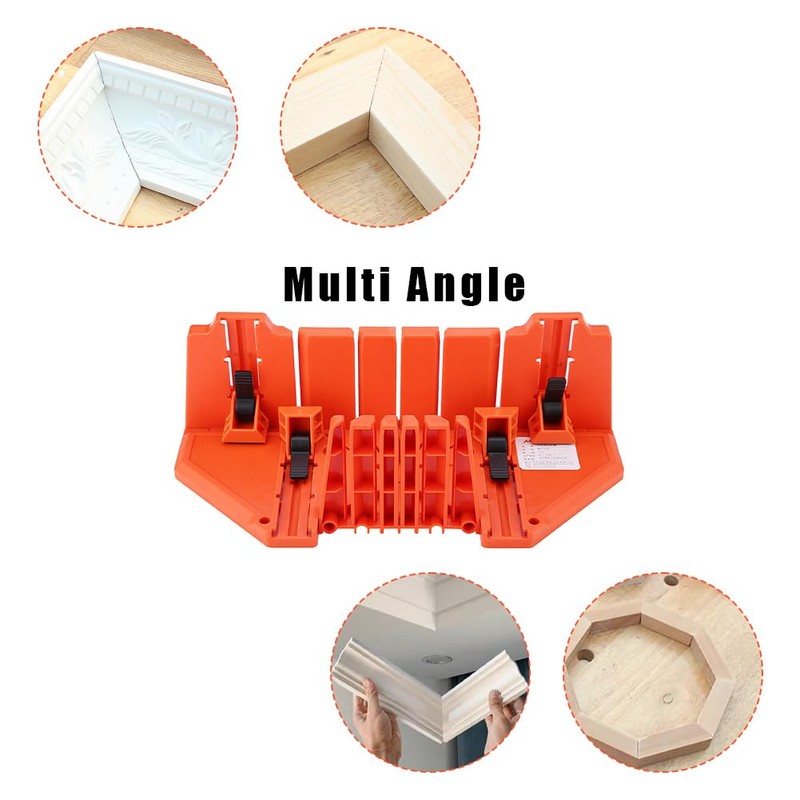 Mitre Box Mitre Box Angle 22.5° 45° 90° Plastic Mitre