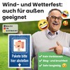 DankeDir! Pakete bitte hier abstellen – Sign 30 x 20