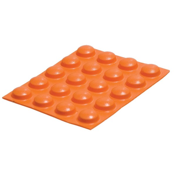 Bump Dots- Large, Orange, Round - 20 pcs.
