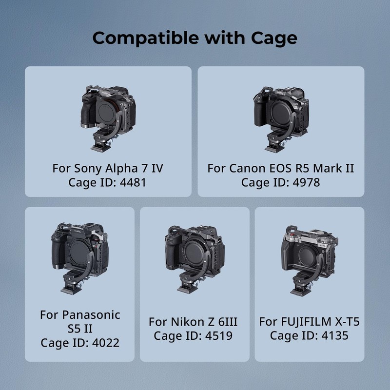 SmallRig Universal Horizontal and Vertical Mounting Plate Kit 4349