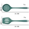 HannaFires 2PCS Creative Strainer Spoon, Unique Kitchen Gadget, Monstera Leaf