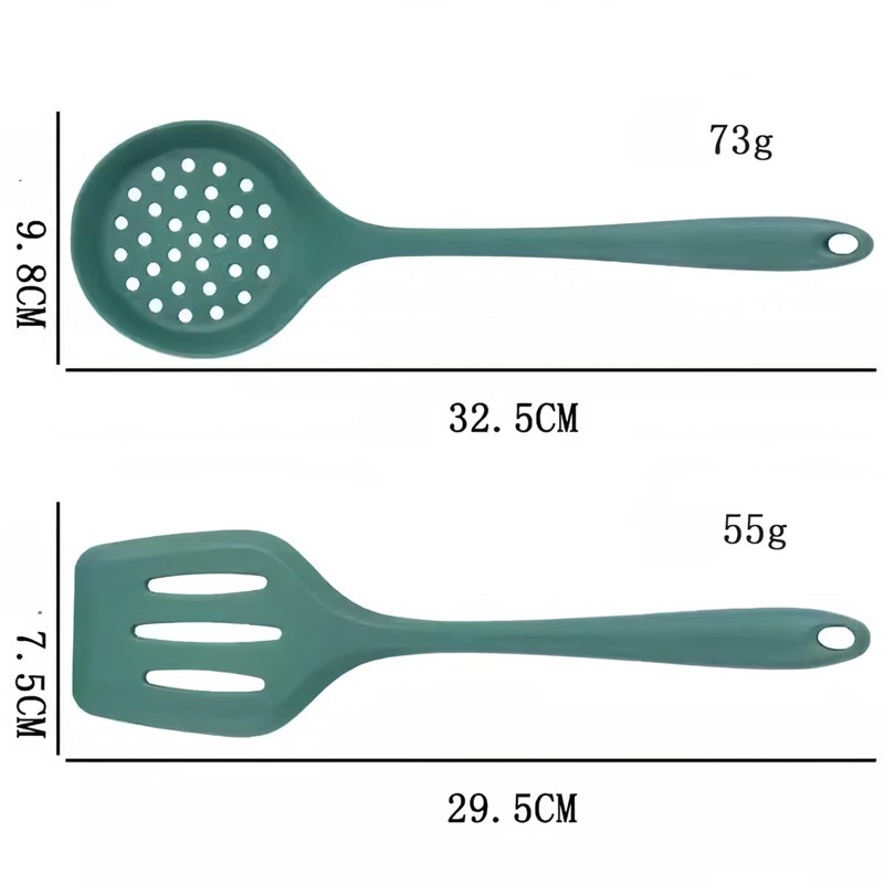 HannaFires 2PCS Creative Strainer Spoon, Unique Kitchen Gadget, Monstera Leaf