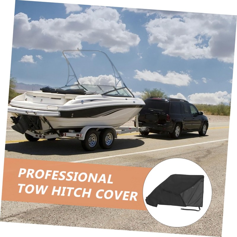 Gatuida Tow Hitch Cover for Trailers Weatherproof Hitch Protector with