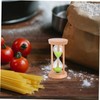 ULTECHNOVO 5 Sand Timer for Classroom and Kitchen Elegant Green