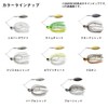 DAIWA STEEZ Igra 1/4oz Type Leaf Lure, Blue Shad
