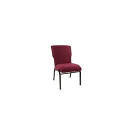 Flash Furniture Advantage Maroon Discount Church Chair - 21 in. Wide
