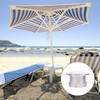 PEUTIER Parasol Hole Ring Plug and Cap Set, ABS Plastic