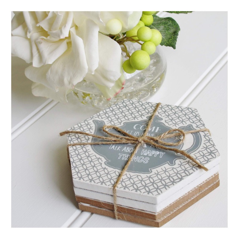 Coasters Tea Set of 4 by Originals