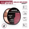 ARCCAPTAIN Mig Welding Wire, Mig Wire ER70S-6 2Lbs Gas Solid