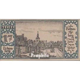 Banknote Berlin Notgeld: 92.1.17 Notgeld the City Berlin, District: 17.Lichtenberg uncirculated 1921 50 Pfennig Berlin (money for collectors - no means of payment)