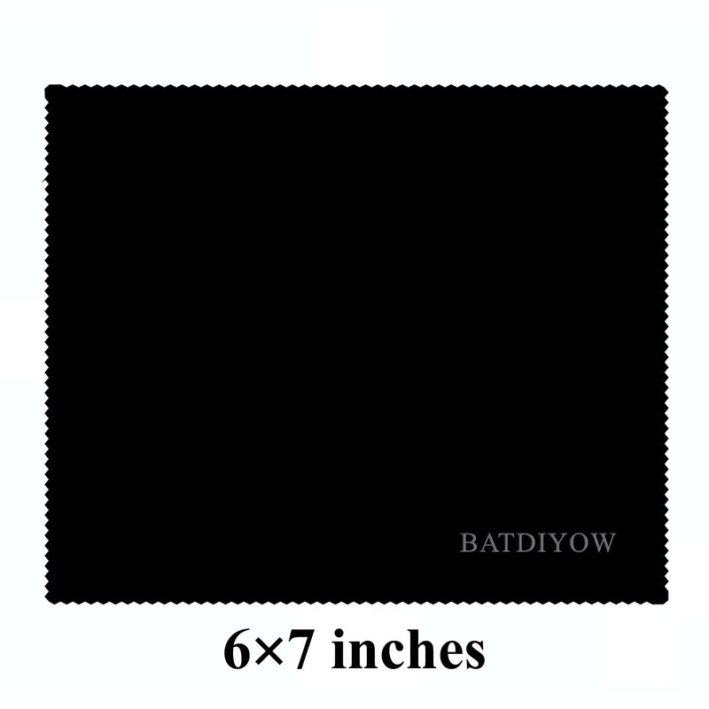 BATDIYOW Premium Microfiber Cleaning Cloths 8 Pack 6 x 7