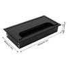 Garosa Cable Hole Cover Wire Hole Cap Metal Rectangle Desk
