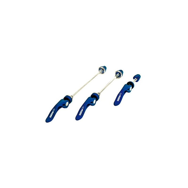 XLC Unisex Qr-l05 Schnellspannset QR L05, Blau, Einheitsgröße EU
