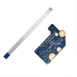 Gintai Power On Off Button Board with Flat Cable Replacement for HP 15-DC Series Lapotps DA0G3DPB4D0