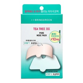 Bring Green Tea Tree Cica Pore Nose Pack 5 packs / 브링그린 티트리 시카 포어 코팩 5매입