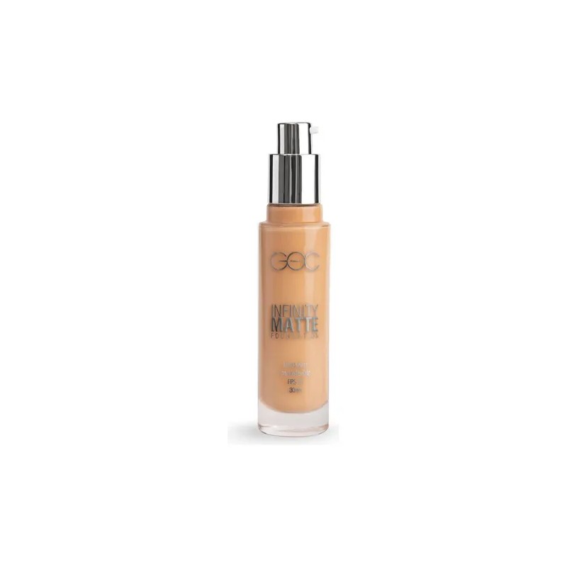 Goc Maquillaje Líquido Infinity Liquid Foundation Super Mate Tono Tono