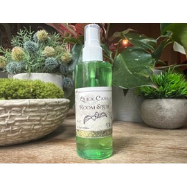 Quick Cash Room Spray by New Moon Vibes - Fast Money Attraction Blessings Prosperity Financial Gain Funds Spells Conjure Rituals -Handmade with Essential Oils -Wicca Pagan Hoodoo Magick Manifestation