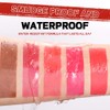 Labial Tipo Tinta Peel-Off Mate Doble Cabezal con Brillo, 07