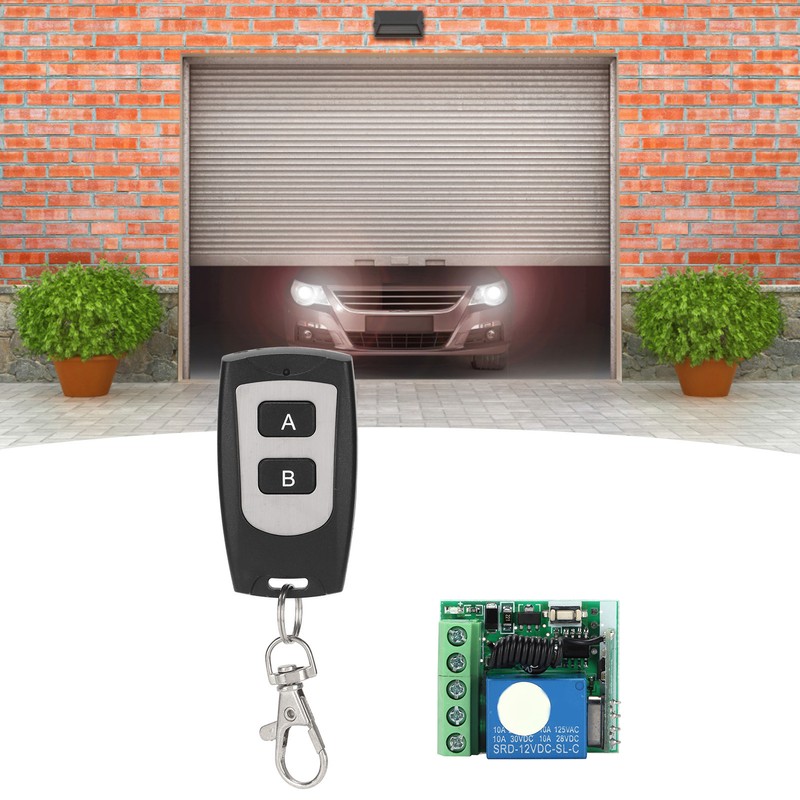 Wireless Remote Control Switch Transmitter Receiver SingleChannel Learning Wireless Control