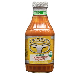 Kinder’s Organic California Gold BBQ Sauce; Smooth and Sweet Blend Combines Classic Mustard Flavors with Smoky Sweetness; Versatile Sauce or Dip; Certified Organic; A Legacy of Quality, 19.5 oz.