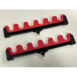 TMC 2 x Pole fishing Roosts. 6 section roosts, 32cm long, with end caps