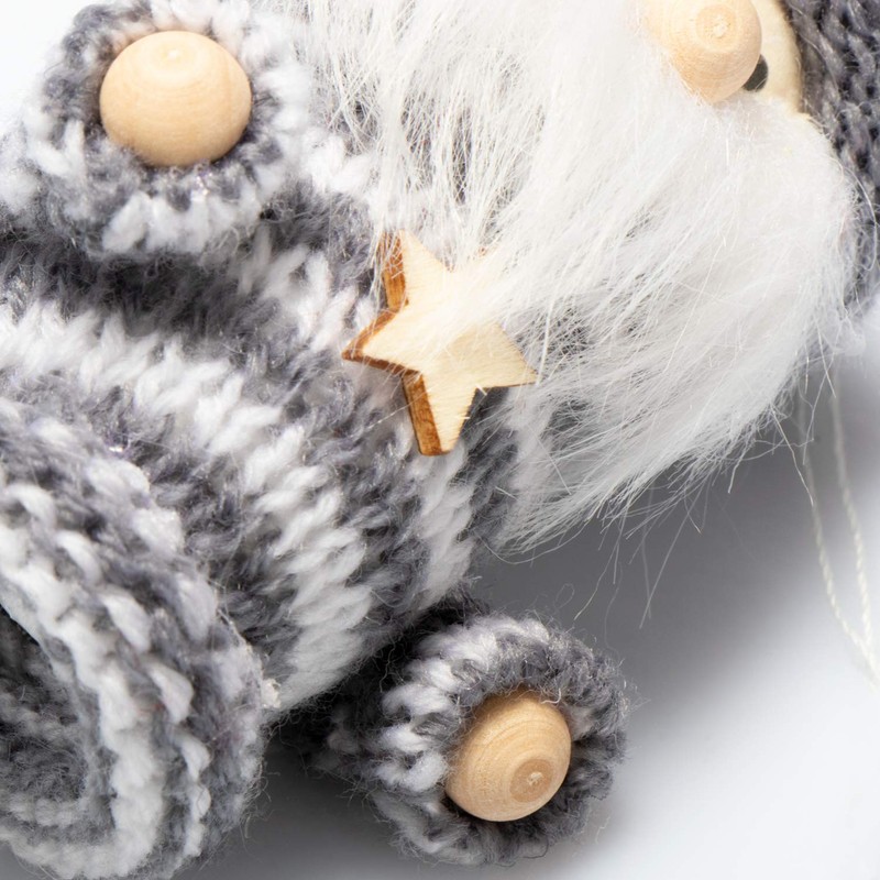 com-four® Christmas Hanging Figures, Gnomes, Various Tree Hanging Figures, Premium