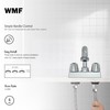 WMF-4225-1-L Utility/Laundry/Shop Sink Faucet, Double Handle with 3/4" Hose Thread