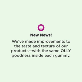 OLLY Metabolism Gummy Rings, Apple Cider Vinegar, Vitamin B12, Chromium, Energy and Digestive Health, Chewable Supplement, Apple Flavor, Twin Pack - 60 Count