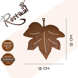 Rostikal Autumn Hanging Decoration, Autumn Maple Leaf, Window Decoration, Leaves Decoration, in Various Sets (2 Sheets)