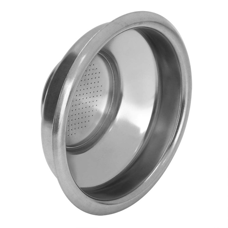 58mm Espresso Filter Basket,Stainless Steel Filter Basket,Double Layers Single Double