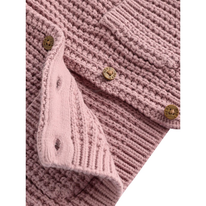 NEXT Baby Girls' Standard Cardigan Cream Bunny 56-62