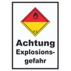HB-Druck Schild Organische Peroxide explosiv hochkant A4 (210x297mm)
