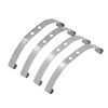 ZAWELIYO RC Car Leaf Spring Set, RC Leaf Spring Mount,