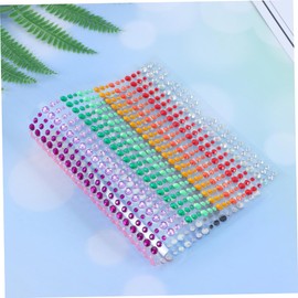 Tofficu Elegant DIY Acrylic Stickers Rhinestone Crystal for Kids Crafts Projects