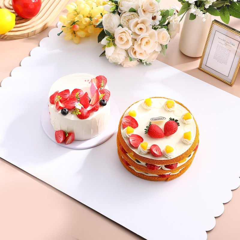 Maxdot 20 Pcs 26 x 18 Inch Rectangle Cake Boards