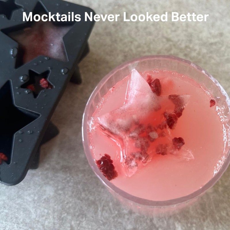 DRINKSPLINKS Star Ice Cube Tray | Perfect As Christmas Ice