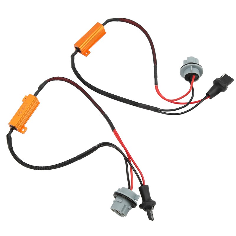 2Pcs LED Resistor Accurate Efficient Decoding Small Portable Anti Corrosion