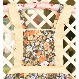 (2 to 5 Years Old, Night Blue) - CRB Fashion Kids Toddler Little Girls Kitchen Baking Cooking Chef Apron (2 to 5 Years Old, Night Blue)