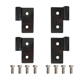 2 Set 11202.03 Lower Door Hinge Brackets Compatible with Jeep Wrangler/CJ/TJ/YJ, Door Hanger Hinge Fit for 1997-2006 Jeep Wrangler,1997-2006 Jeep TJ,1976-1986 Jeep CJ