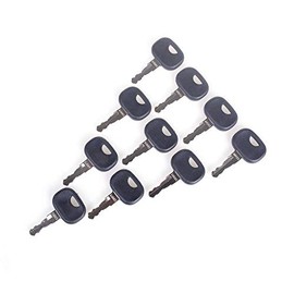ANGEEK 14603 Ignition Key Construction Machine Key for Mini Excavator Forklift Wheel Loader Pack of 10