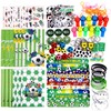 SUNBEAUTY Pack of 134 Football Party Bags Children with Football