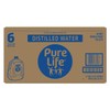 Pure Life Distilled Water, Kosher, 128 Fluid Ounce (Pack of