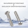 M3 (3mm x 8mm) Phillips Pan Machine Screws (Bolt) -