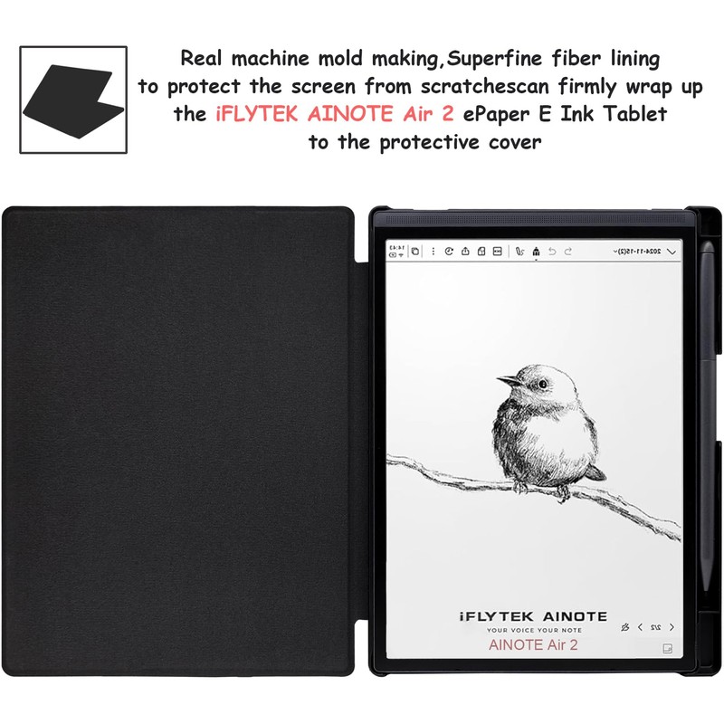 UMUBUHOMS Case for iFLYTEK AINOTE Air 2 Note-Taking Tablet 8.2",