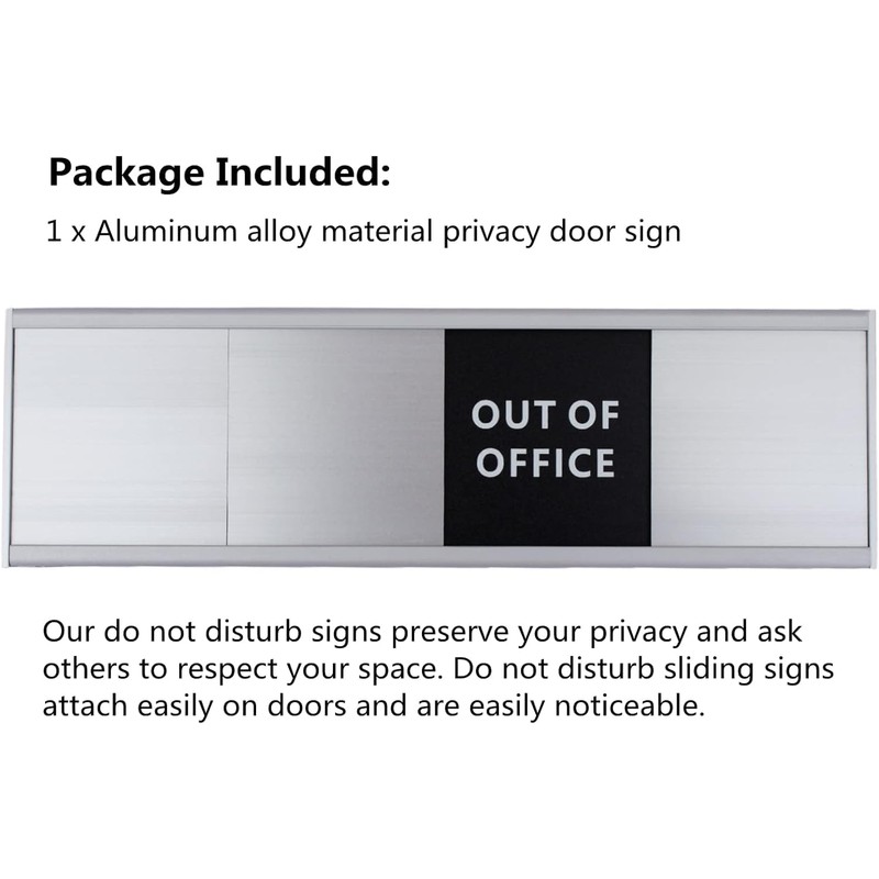 Office privacy Door sign do not disturb sign business office