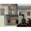 Package of 4 Crown Molding Corner Inside Block Fits 3-3